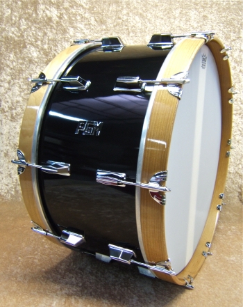 Grosse Caisse fibres de verre - 24'' � coquilles - 61x35cm