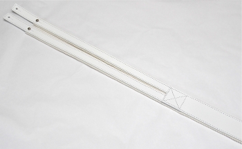 Bretelle de tambour en cuir doubl�e feutre (bretelle de transport)