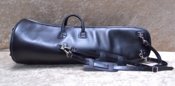 Housse luxe tout cuir pour Trombone T�nor