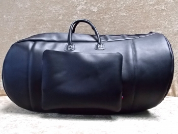 Housse luxe tout cuir pour Tuba sac � dos