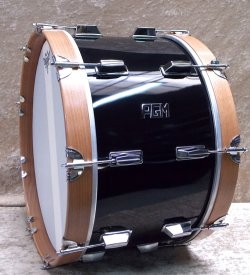 Grosse Caisse fibres de verre - 20'' � coquilles - 51x35cm