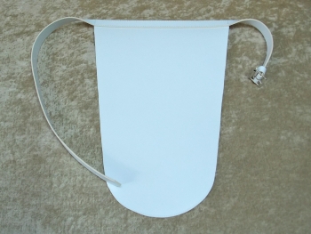 Tablier de tambour en cuir