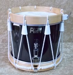 Tambour fibres de verre - 1/2 de parade � corde- 12