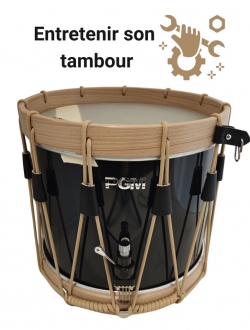 Entretien du tambour